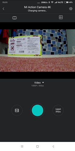 Xiaomi mijia action carmera mini 4K WIFI ペアリング設定方法 (13)