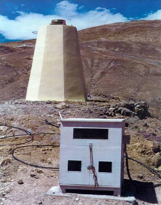 GPS station at Hanle in Ladakh was one of the stations from where data was collected