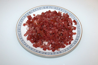 05 - Zutat Speckwürfel / Ingredient diced bacon