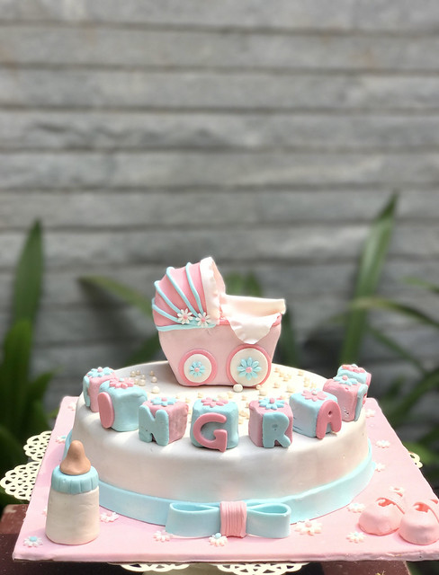 Baby Shower Cake by Srilakshmi Murali from Sweetseduction