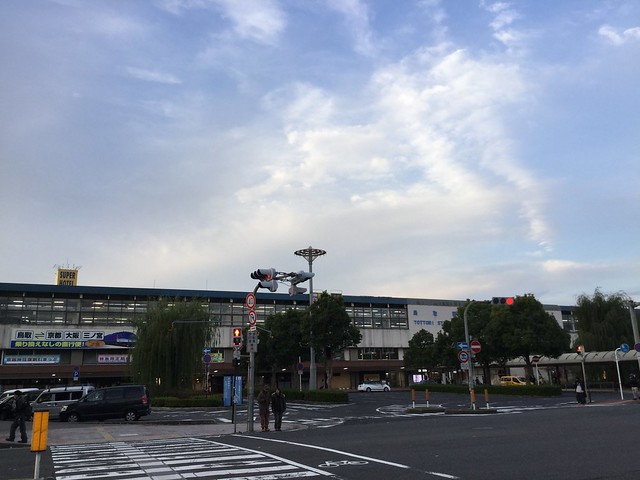 早朝の鳥取駅