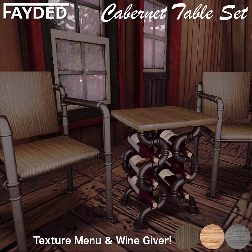 FAYDED – Cabernet Table Set