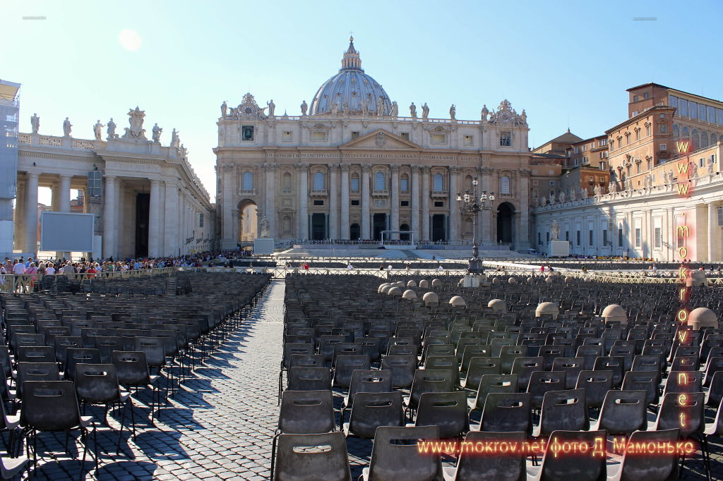 Государство — город Ватикан фотографии сделанные днем и вечером