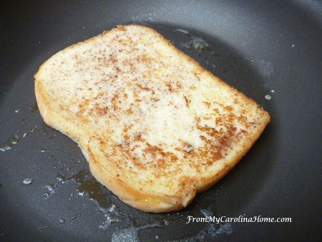 Cinnamon Egg Nog French Toast at From My Carolina Home