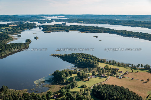 länghem torpasjön 3 flygfoto landskap natur ömmesala västragötaland sverige swe