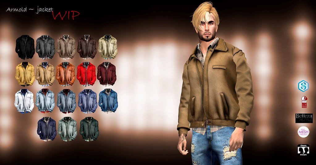 ! A&D Clothing – Jacket -Arnold- Wip