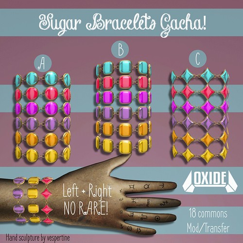 OXIE Sugar Bracelets Gacha - Candy Fair 2017