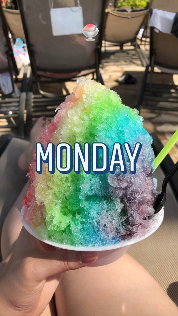 Shaved ice!