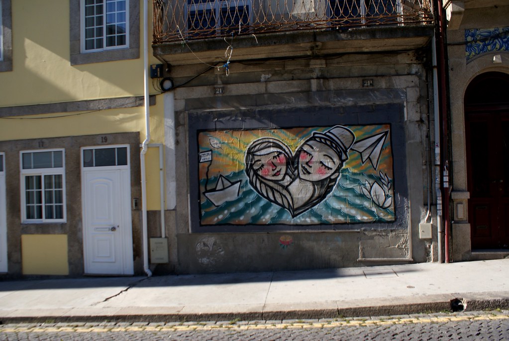 Street art à Porto.