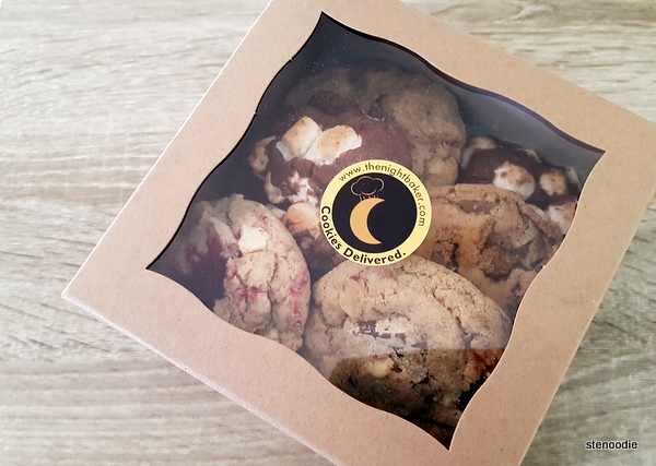 The Night Baker cookies box of 6