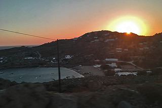 Mykonos - Super Paradise sunset