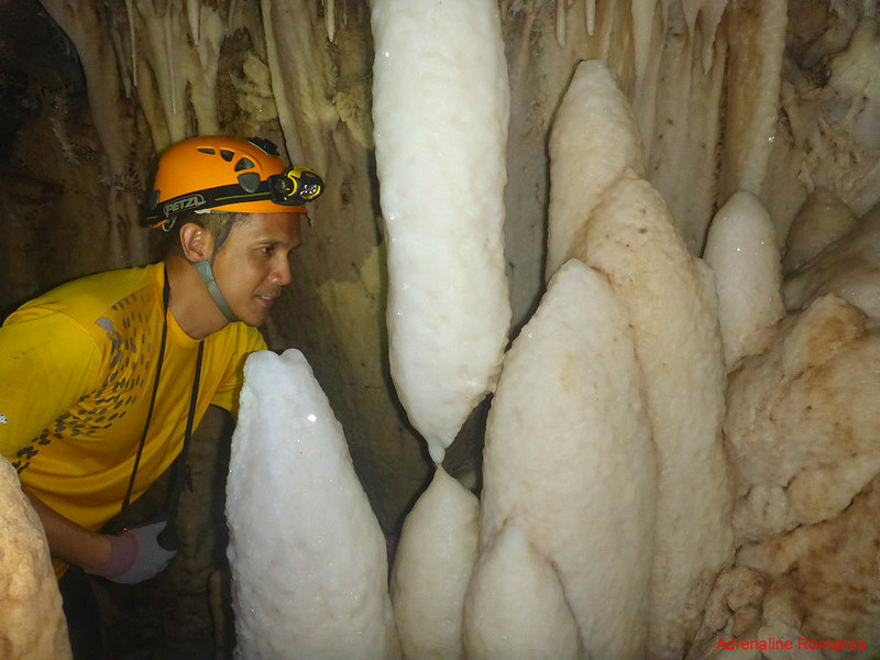 Untouched crystal formations