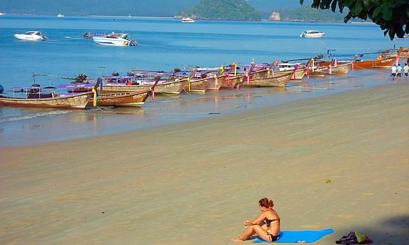 Krabi beach resort Thailand