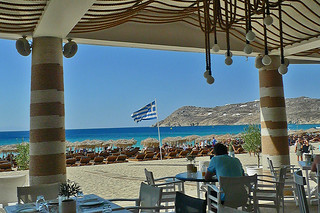 Mykonos - Elia beach restaurant