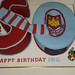 West Ham United themed birthday cake.