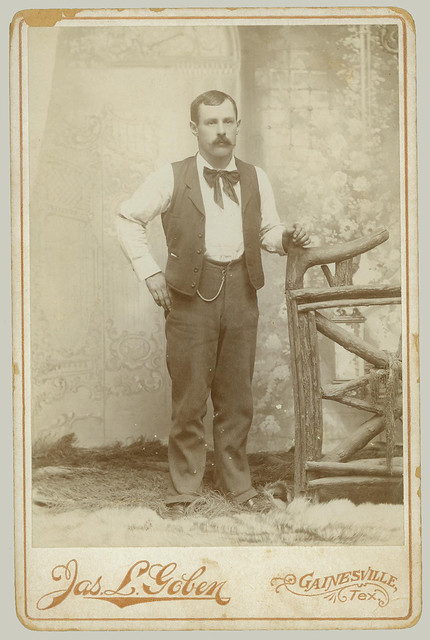 Cabinet card young man