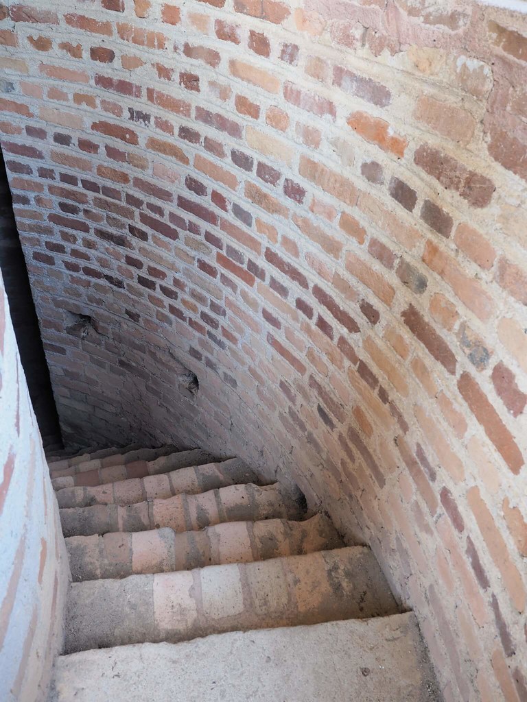 The stair down to the underground at Kellie's Castle