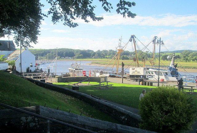 Kirkcudbright Harbour and River Dee