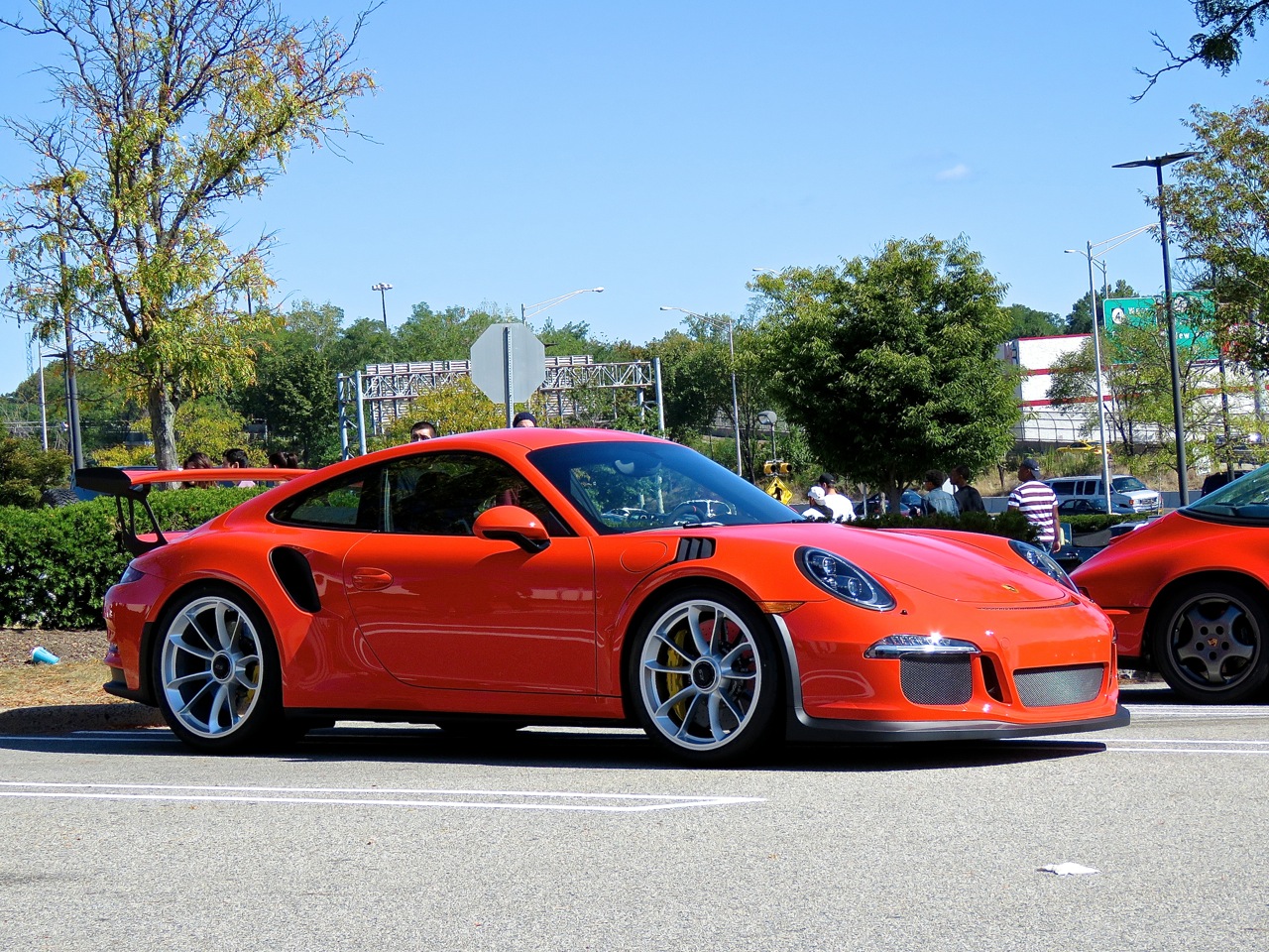 Porsche 991 GT3 RS at Cars and Caffe