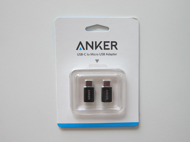 Anker Micro USB to USB C Adapter - Packaging Front