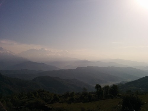 nepal panchase trekking pokhara mountains sunrise