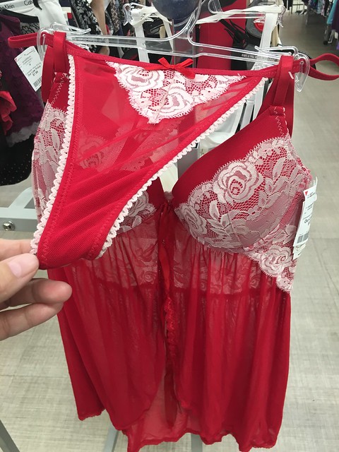 sexy red nightie