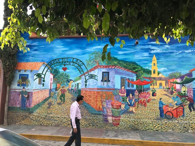 Street Mural Part 1 in Ajijic