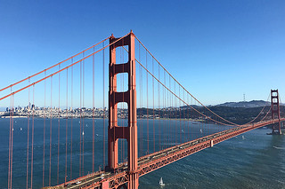 Golden Gate Bridge - Golden Gate Bridge Vista Point span