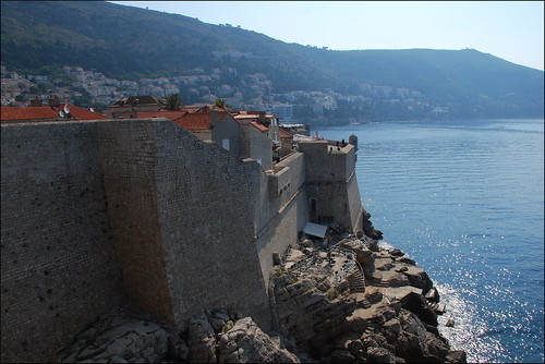 2017 dubrovnik croacia muralla wall mar sea agua water patrimoniodelahumanidad worldheritage costa fortaleza fortress europa
