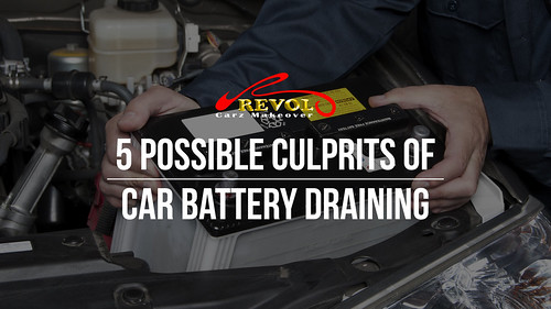 5 Possible Culprits Of Car Battery Draining