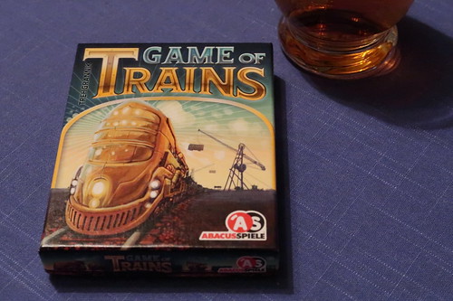 Apfelsaft zum Kartenspiel "Game of Trains"