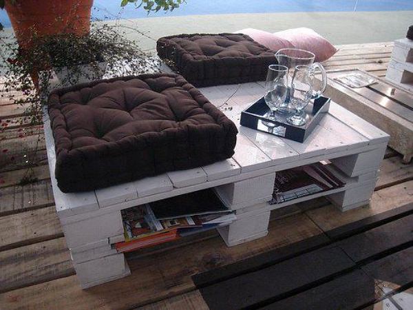 Recycled Wood Pallet: Decoration and Functionality