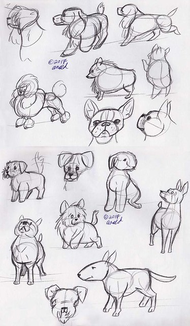 10.24.11 - National Dog Show Sketches