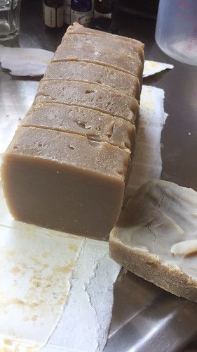 Freshly Sliced Mastic Soap