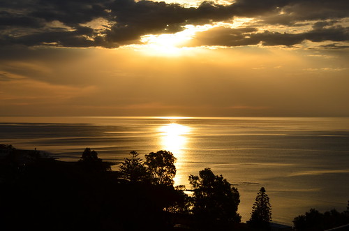 sun sunset clouds kingstonpark southaustralia australia landscape seascape