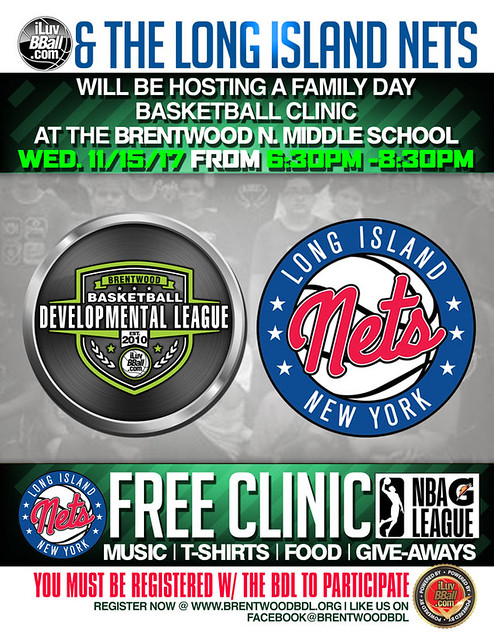 2017 Long Island Nets Brentwood BDL Clinic