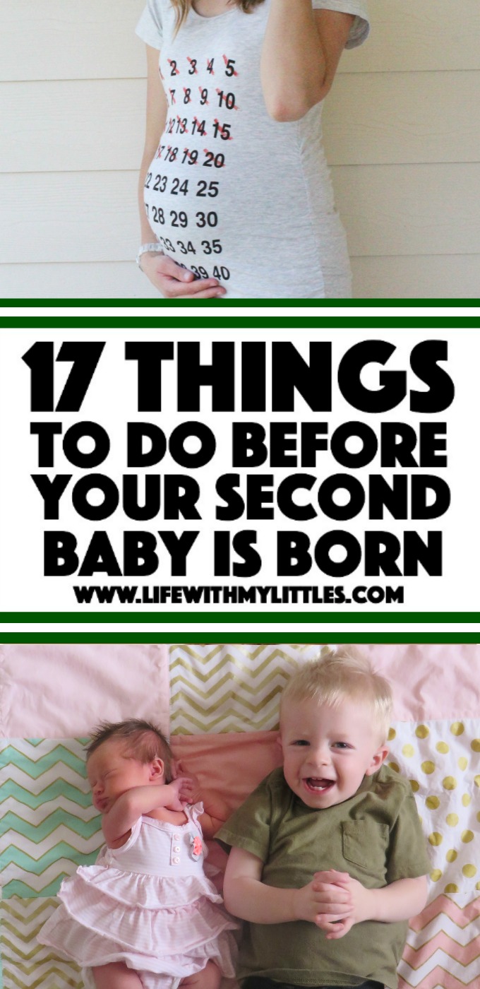 Pregnant with your second baby? Here's a helpful list of things to do to before your second baby is born to get everyone ready and make the transition to two kids easier!