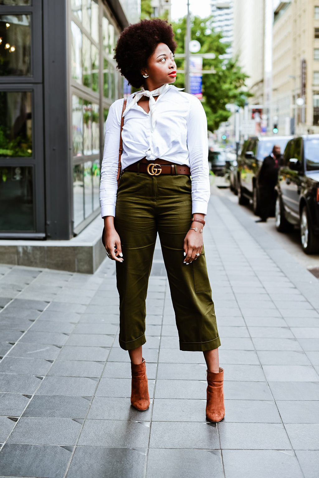how to wear a Gucci belt, Dallas style blogger