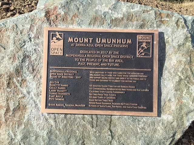 Plaque of Mt.Um