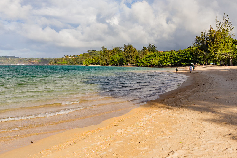 plage inconnue - Kauai - Hawaii