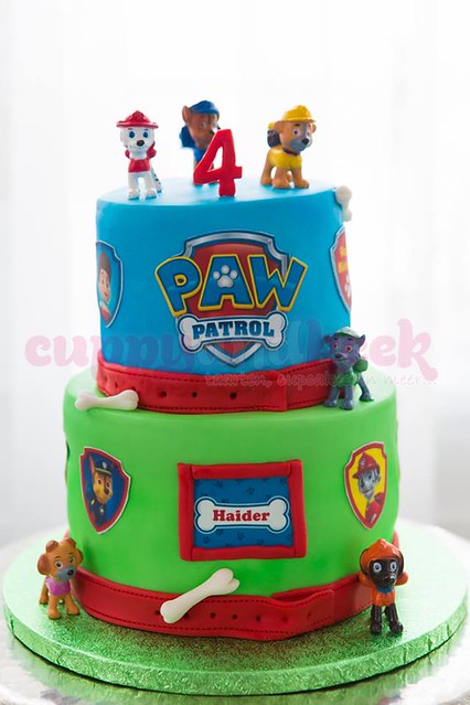 Paw Patrol Cake by Cuppy And Keek