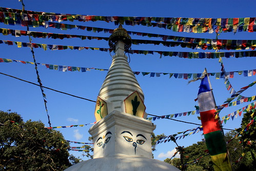 J31 : 21 octobre 2017 : Katmandou - Swayambhunath - Thamel