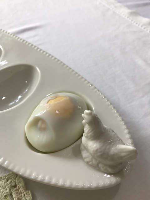hard boiled egg for lugaw