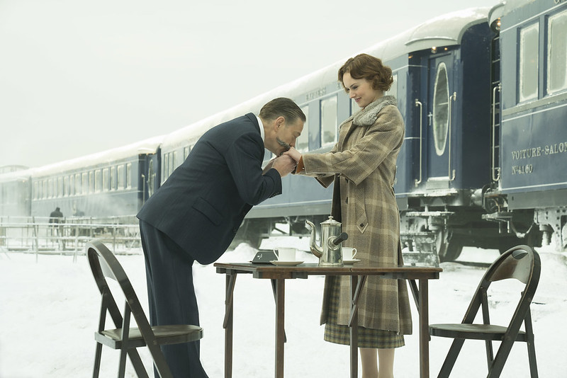 Kenneth Branagh and Daisy Ridley star in Twentieth Century Fox’s “Murder on the Orient Express.”