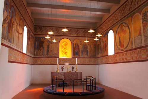 inside white chapel