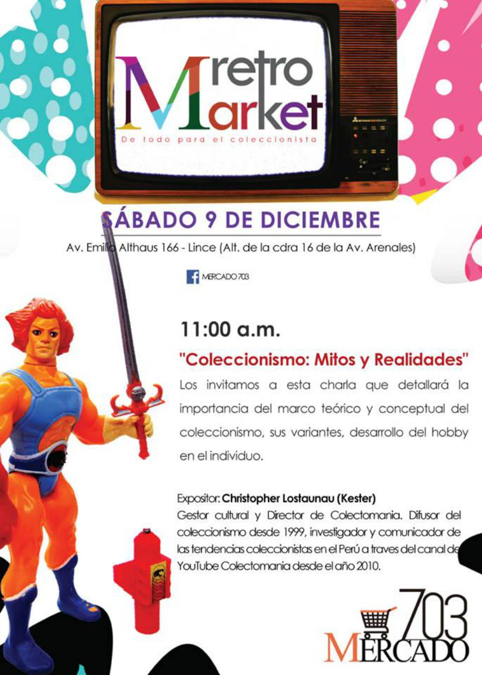 RetroMarket | Sábado 09 de diciembre en Lince
