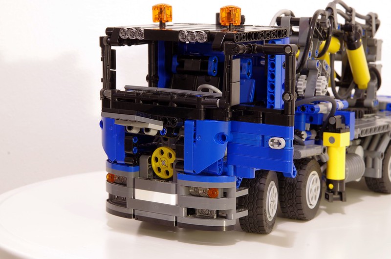 Recipe instruction POMPIERI TRUCK profondamente caricatrici montagne carri armati MOC LEGO Technic 