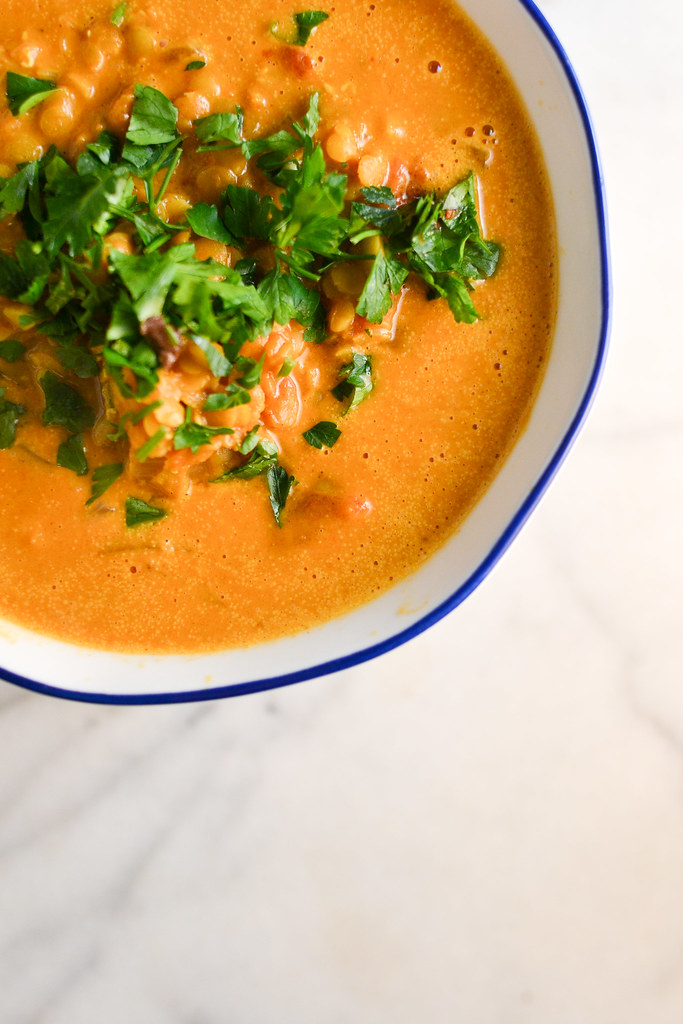 Coconut Red Lentil Soup | Things I Made Today