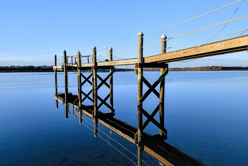 d610 sigma2414 sigmaart dock barrington rhodeisland reflection water bluesky sunsetlight nikviveza colorefex topazclarity
