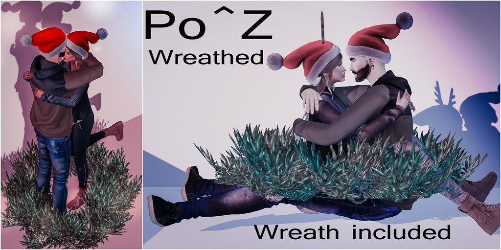 Two christmas couple poses Exclusively for FASHION DAZZLE EVENT